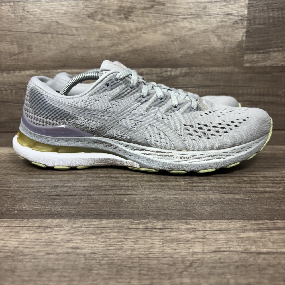 Asics Gel-Kayano 28 Gray Womens US Size 9 EUR 40.5 1012B047 Running Shoes